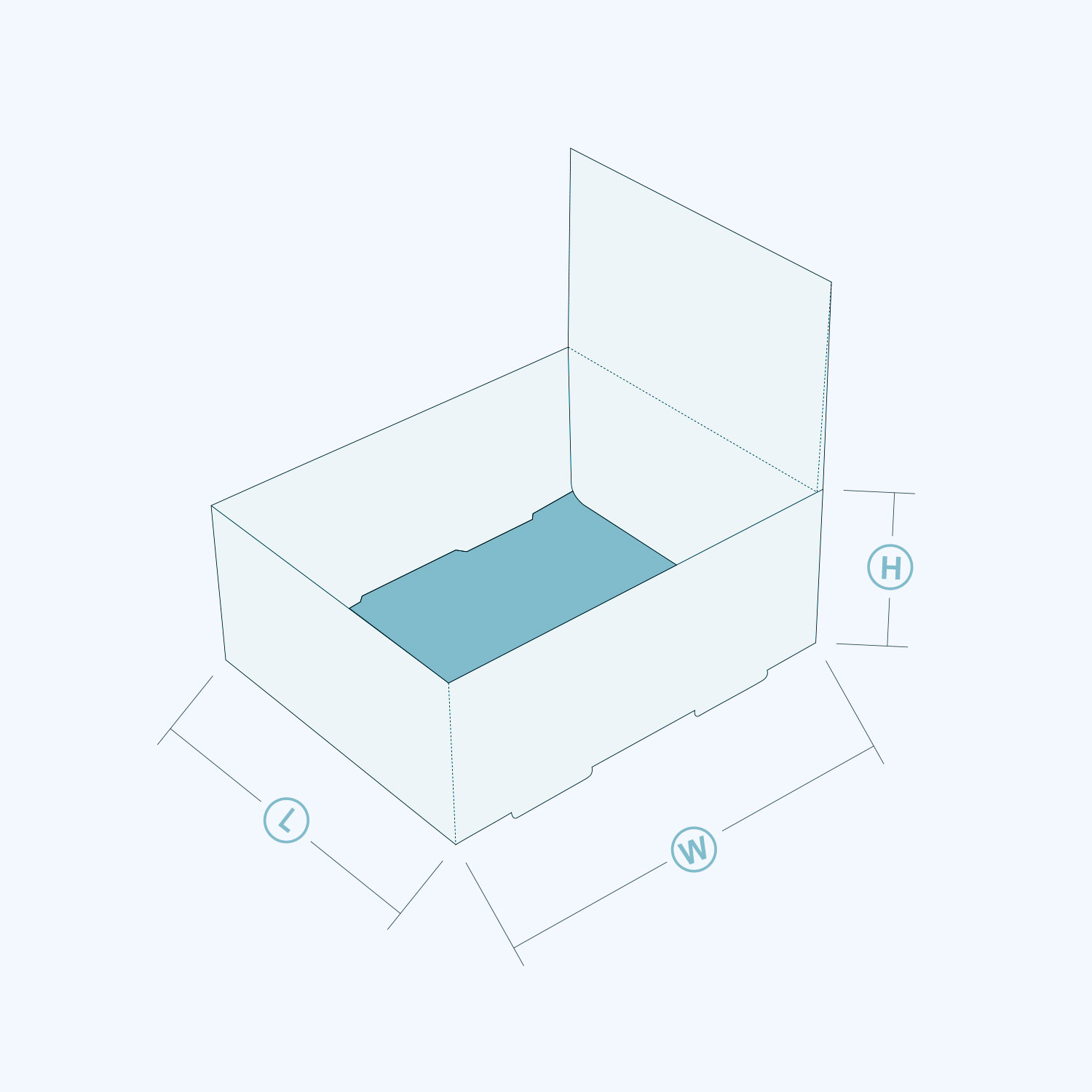 Double Wall Lid Boxes