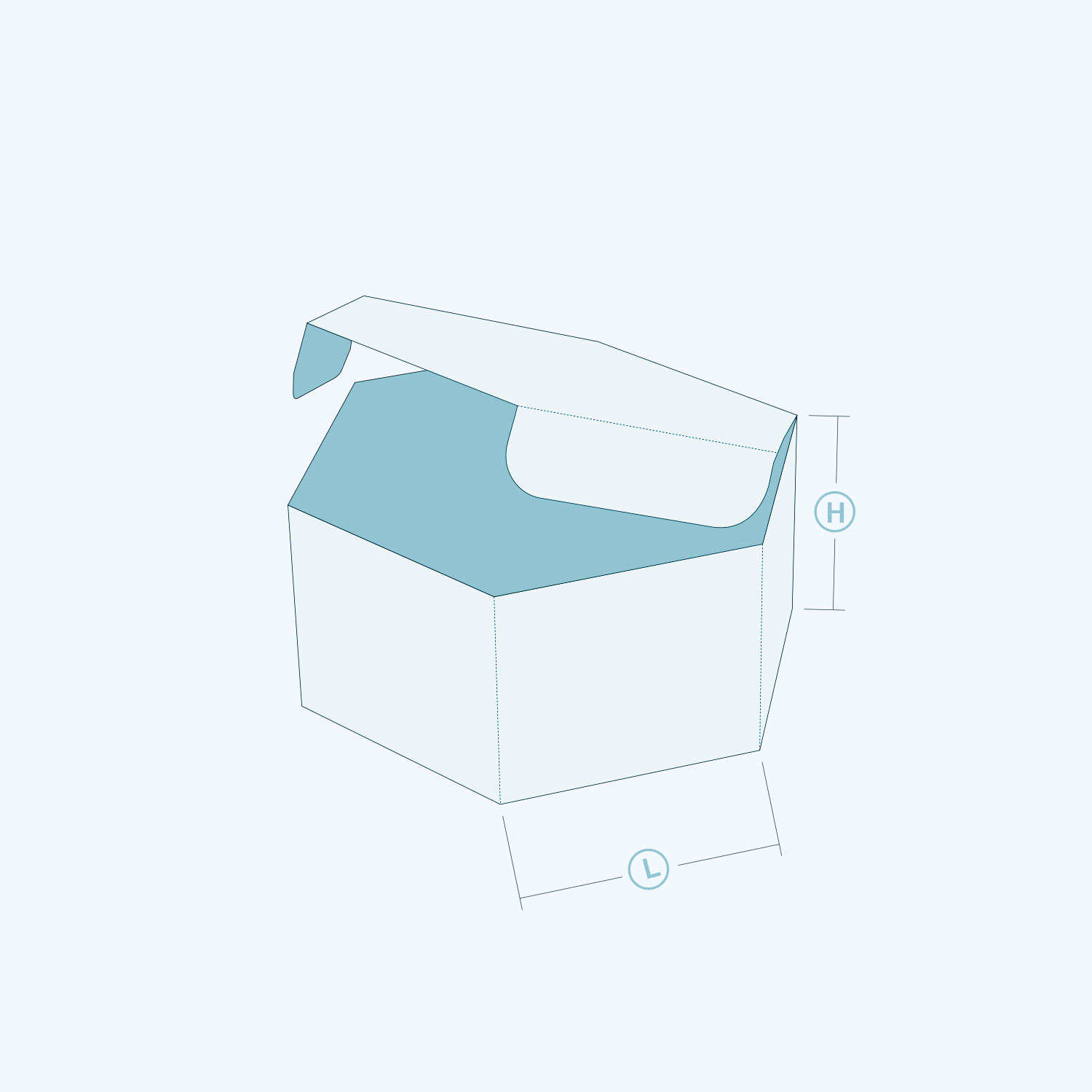 Hexagon Boxes