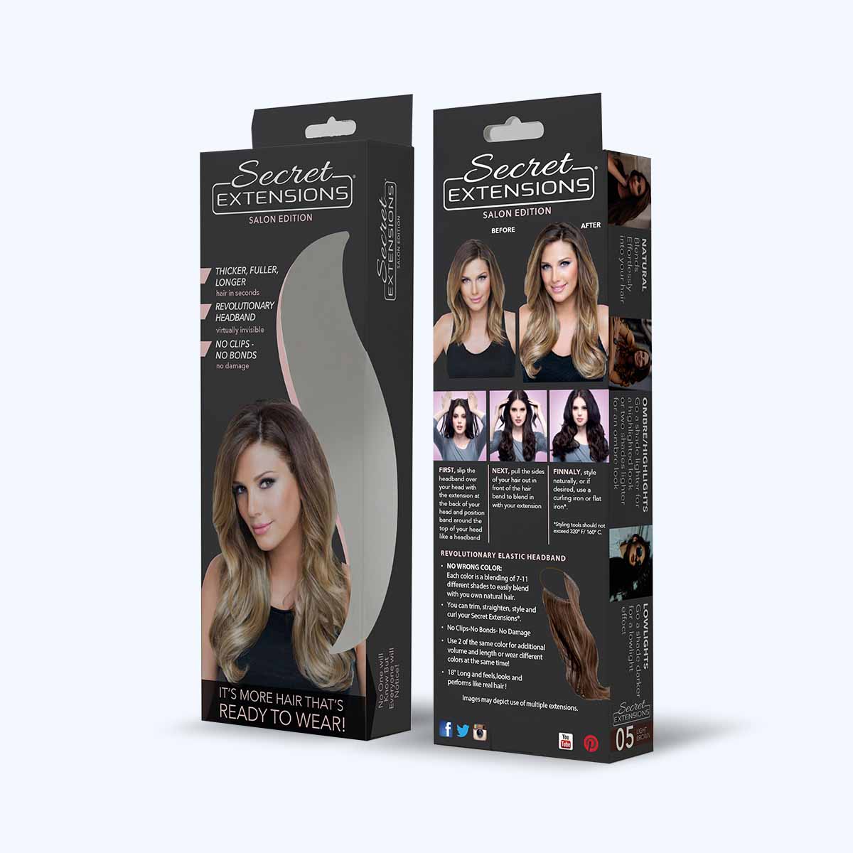 Hair Extension Boxes