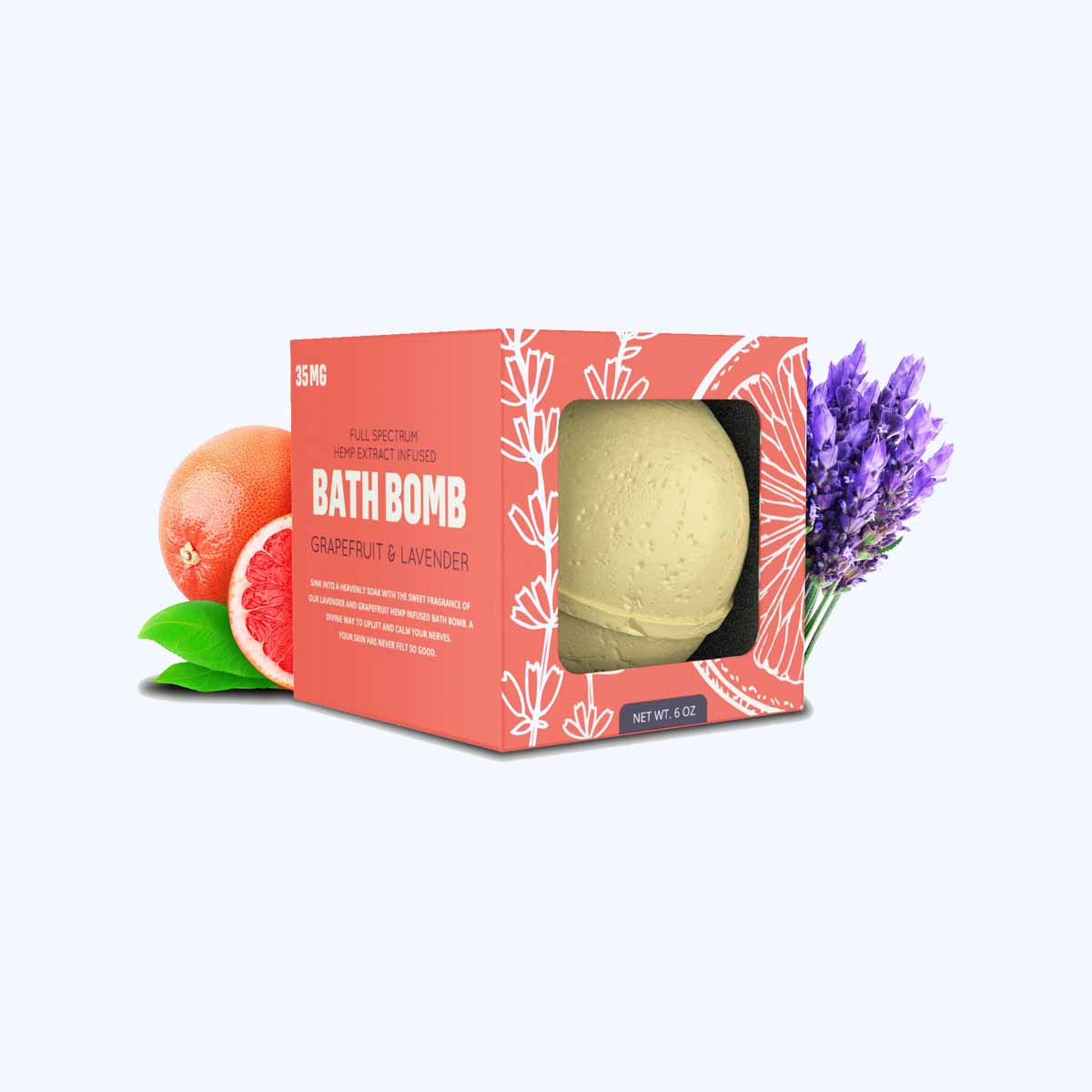 CBD Bath Bomb Boxes